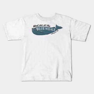 Meet me at the Blue Whale Kids T-Shirt